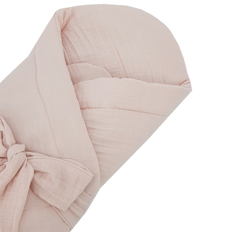 Dječji omot od muslina s kokosom ROSE PINK