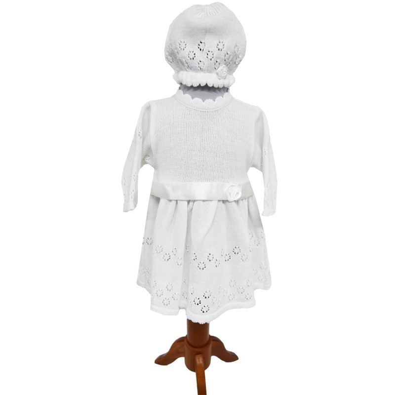 Set zur Taufe für Mädchen WHITE Set zur Taufe für Mädchen WHITE