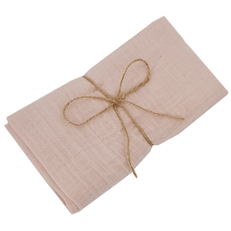 MUŠELÍNOVÁ PLIENKA/PRIKRÝVKA 80 x 80 cm 1 ks. ROSE PINK MUŠELÍNOVÁ PLIENKA/PRIKRÝVKA 80 x 80 cm 1 ks. ROSE PINK