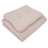 Parure de lit en mousseline ROSE PINK Parure de lit en mousseline ROSE PINK