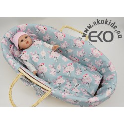 Babyschlafsack aus Musselin MEDIUM BLUE