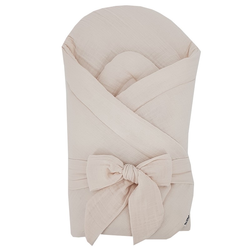 Muslin Swaddle Blanket BEIGE