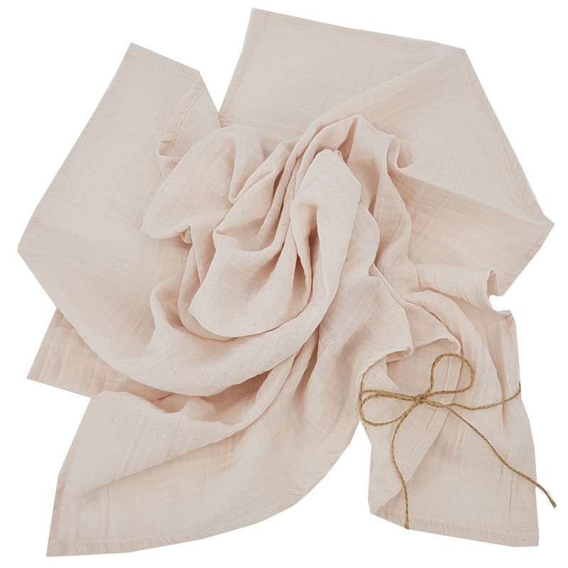 MUSSELIN-MULLWINDEL/MUSSELIN-PUCKTUCH 80 x 80 cm 2Stck. BEIGE MUSSELIN-MULLWINDEL/MUSSELIN-PUCKTUCH 80 x 80 cm 2Stck. BEIGE