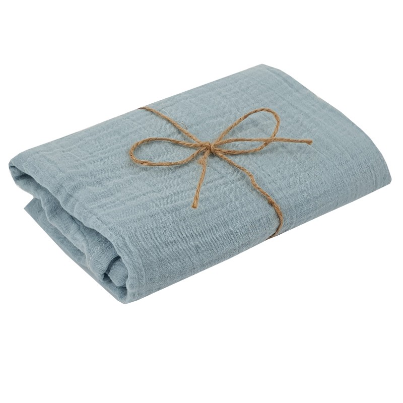 MUŠELÍNOVÁ PLIENKA/PRIKRÝVKA 80 x 80 cm 2 ks. BLUE MUŠELÍNOVÁ PLIENKA/PRIKRÝVKA 80 x 80 cm 2 ks. BLUE