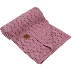 Cellular Bamboo blanket LILAC