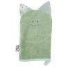 CAT/OLIVE GREEN fürdőlepedő