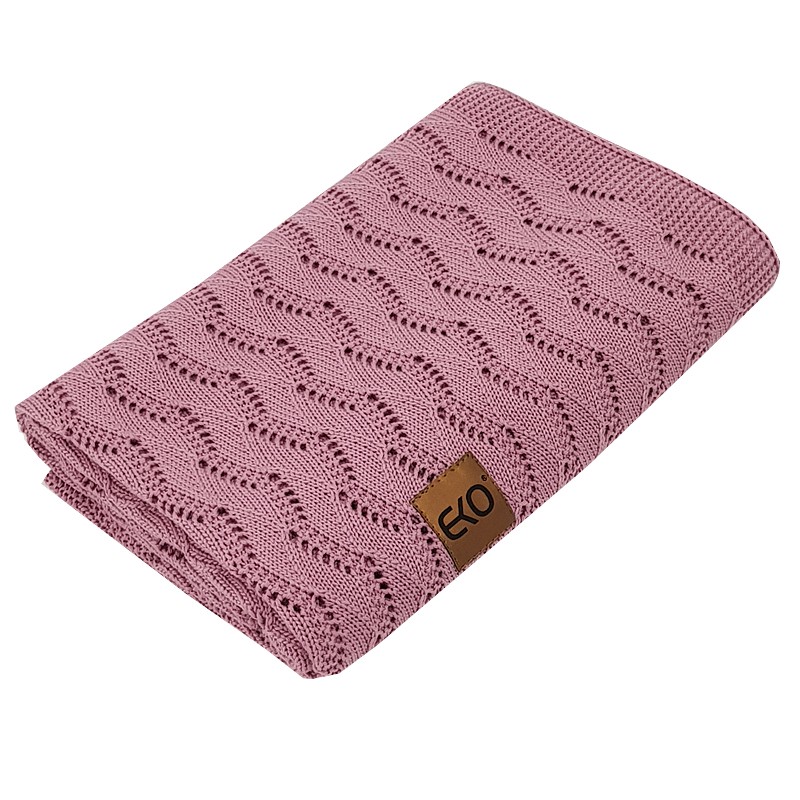 Cellular Bamboo blanket LILAC