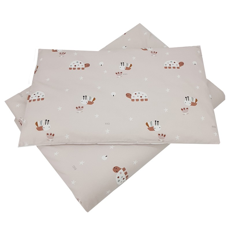 Printed cotton cot bedding set 120x90 cm BEES Printed cotton cot bedding set 120x90 cm BEES