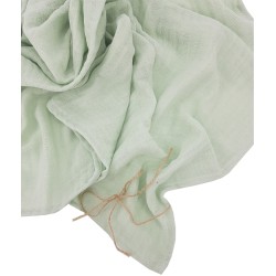 MUSLIN SWADDLE & NAPPY 80 x 80 cm 1pcs. MINT MUSLIN SWADDLE & NAPPY 80 x 80 cm 1pcs. MINT