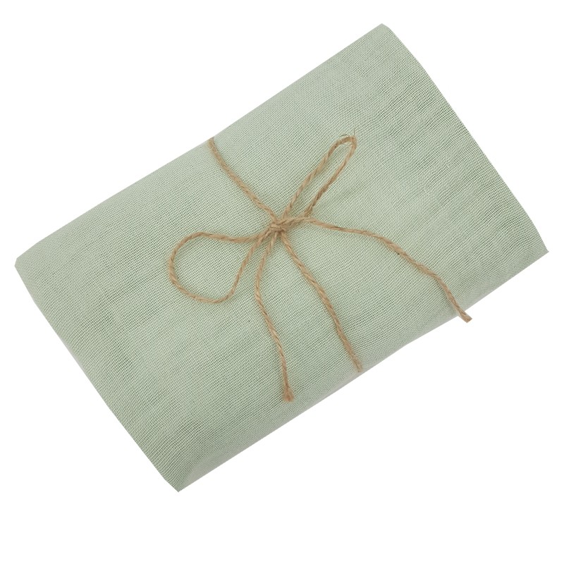 MUSSELIN-MULLWINDEL/MUSSELIN-PUCKTUCH 80 x 80 cm 2Stck. MINT