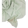MUSSELIN-MULLWINDEL/MUSSELIN-PUCKTUCH 80 x 80 cm 2Stck. MINT