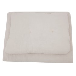Musselin-Set für Beistellbettchen BEIGE Musselin-Set für Beistellbettchen BEIGE