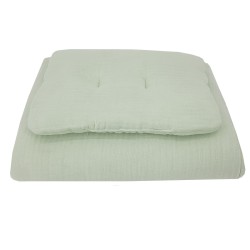 Parure de lit en mousseline MINT Parure de lit en mousseline MINT