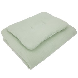 Musselin-Set für Beistellbettchen MINT Musselin-Set für Beistellbettchen MINT