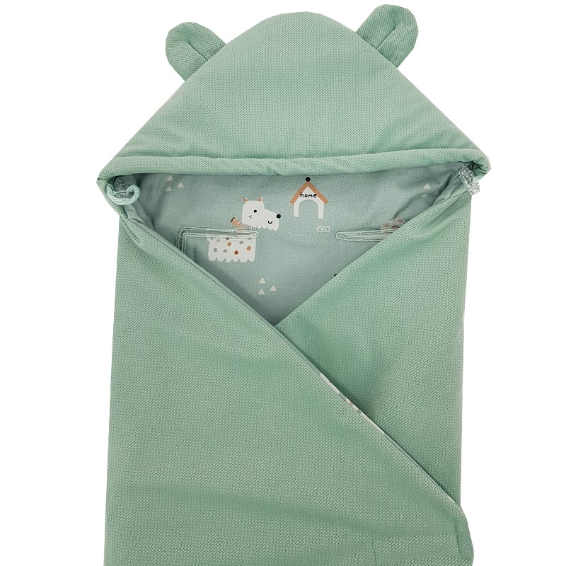 Schlafsack für den Kindersitz VELVET 3- und 5-Punkt-Gurte DOGS Schlafsack für den Kindersitz VELVET 3- und 5-Punkt-Gurte DOGS