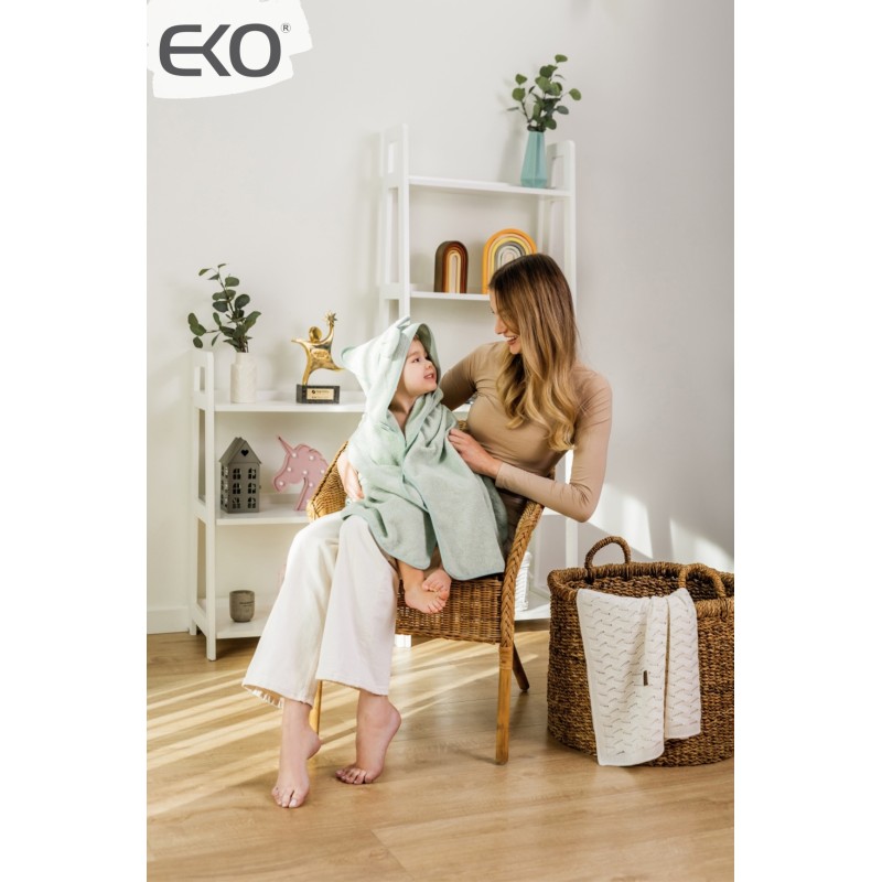 Serviette de bain en bambou BEES/BEIGE Serviette de bain en bambou BEES/BEIGE