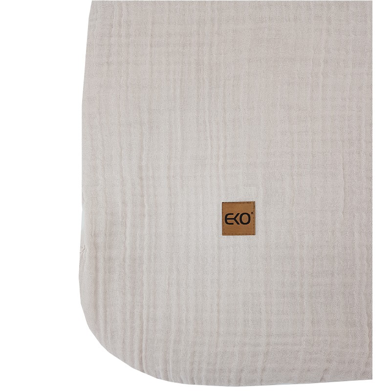 Babyschlafsack aus Musselin MEDIUM BEIGE Babyschlafsack aus Musselin MEDIUM BEIGE