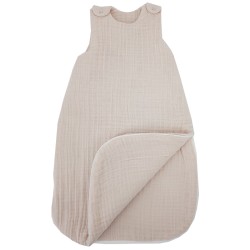 Muslin sleeping bag MEDIUM BEIGE