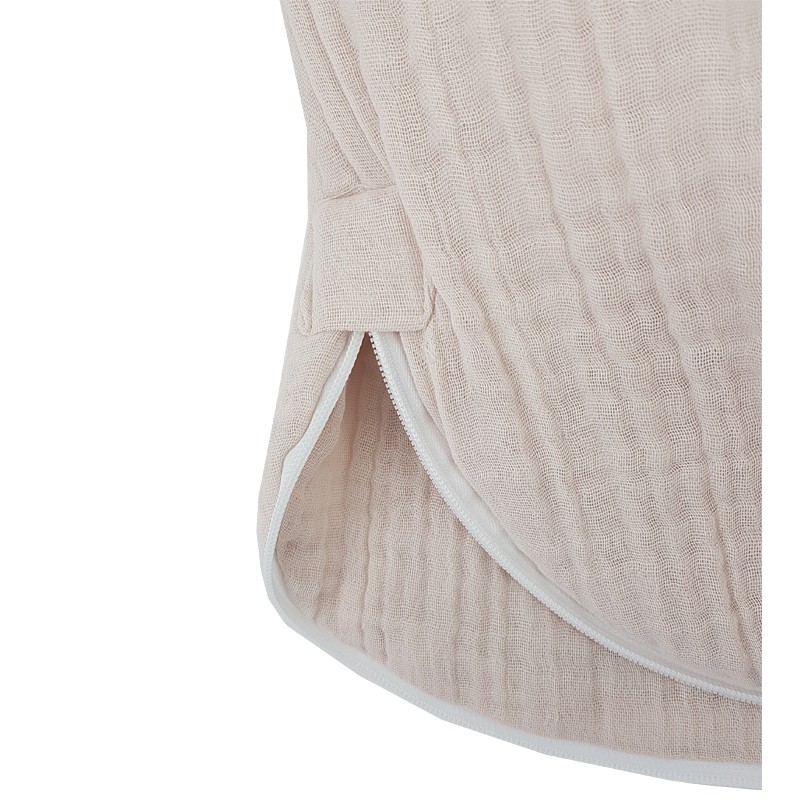 Vreća za spavanje od muslina za bebe MEDIUM BEIGE Vreća za spavanje od muslina za bebe MEDIUM BEIGE