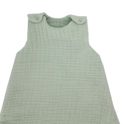 Babyschlafsack aus Musselin MEDIUM MINT Babyschlafsack aus Musselin MEDIUM MINT