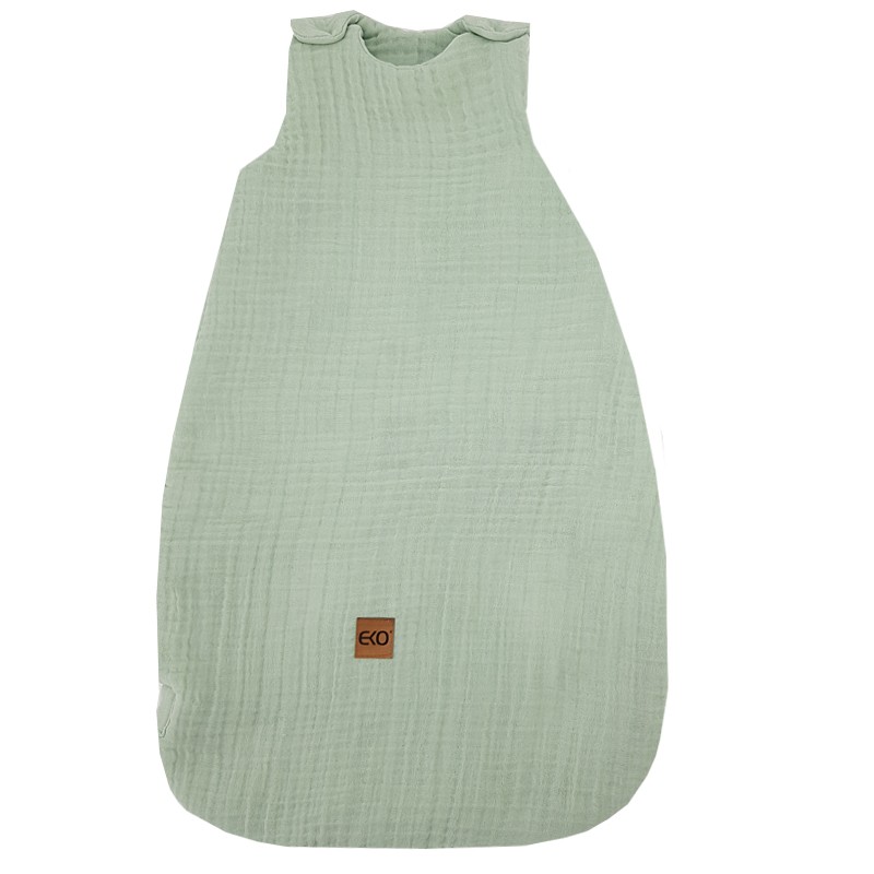 Babyschlafsack aus Musselin MEDIUM MINT Babyschlafsack aus Musselin MEDIUM MINT