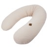 Coussin d'allaitement en mousseline BEIGE Coussin d'allaitement en mousseline BEIGE