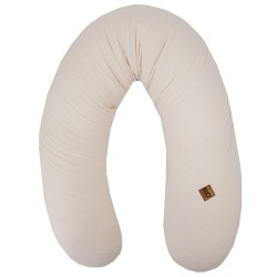 Muslin Pillow for Mum and Baby BEIGE Muslin Pillow for Mum and Baby BEIGE