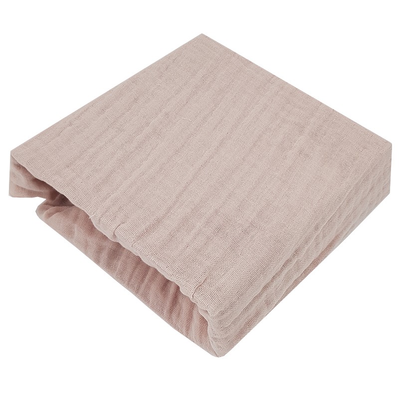 Plahta s gumicom od muslina 140 x 70 cm ROSE PINK Plahta s gumicom od muslina 140 x 70 cm ROSE PINK