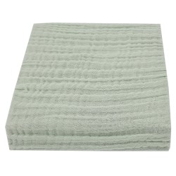 Plahta s gumicom od muslina 140 x 70 cm MINT Plahta s gumicom od muslina 140 x 70 cm MINT