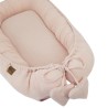 Gnijezdo za bebe od muslina ROSE PINK Gnijezdo za bebe od muslina ROSE PINK