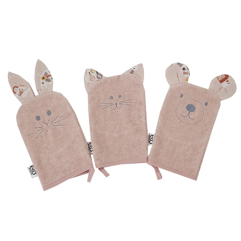 Bath Wash MIX 3 pcs ROSE PINK Bath Wash MIX 3 pcs ROSE PINK