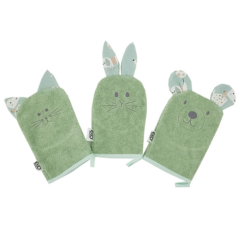 Bath Wash MIX 3 pcs OLIVE GREEN Bath Wash MIX 3 pcs OLIVE GREEN