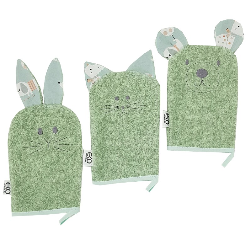 Bath Wash MIX 3 pcs OLIVE GREEN Bath Wash MIX 3 pcs OLIVE GREEN