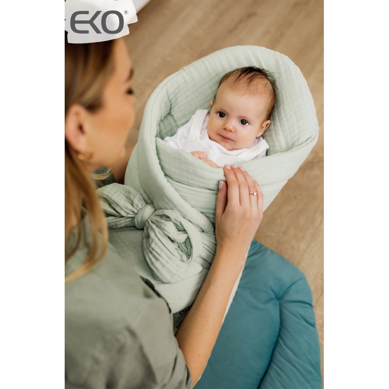 Babyhörnchen aus Musselin mit Kokosfüllung BLUE Babyhörnchen aus Musselin mit Kokosfüllung BLUE