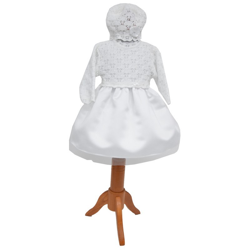 Keresztelő készlet egy lánynak WHITE Keresztelő készlet egy lánynak WHITE
