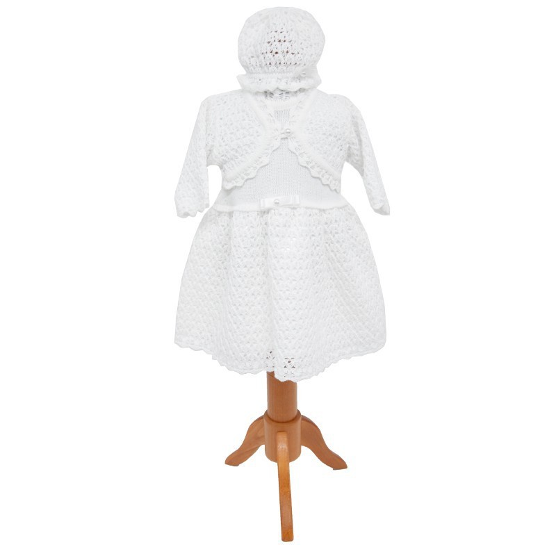 Set zur Taufe für Mädchen WHITE Set zur Taufe für Mädchen WHITE