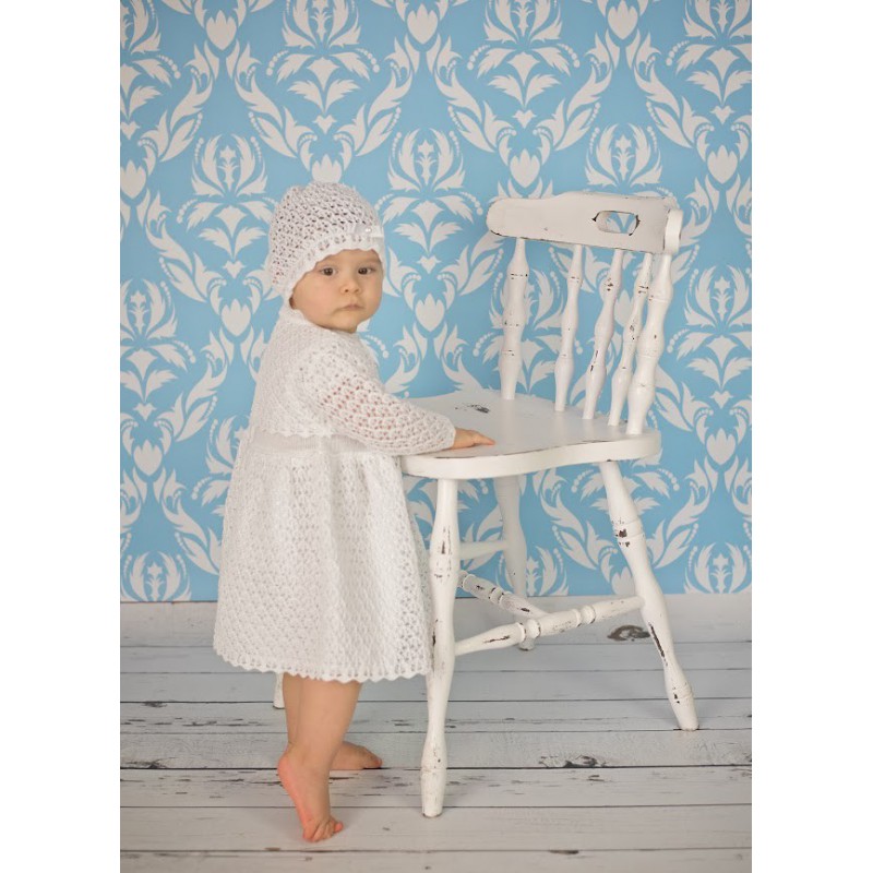 Souprava ke křtu pro dívky WHITE Souprava ke křtu pro dívky WHITE