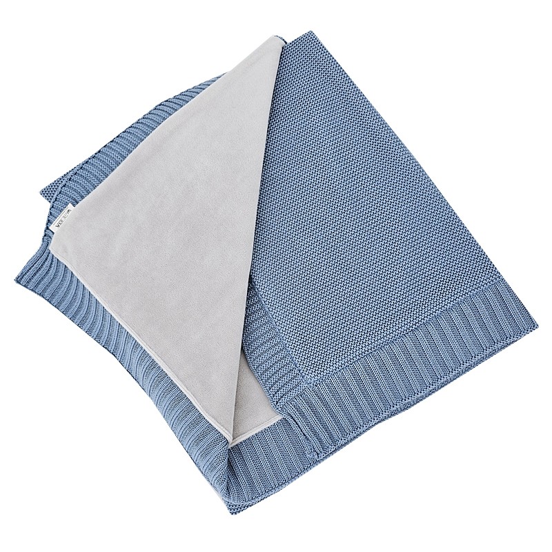 Plediņš bambusa ar kažokāda oderīti JEANS