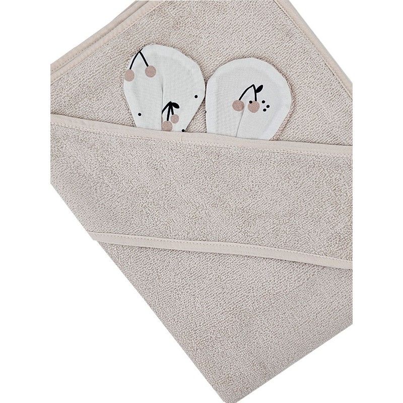 Serviette de bain en bambou CHERRIES Serviette de bain en bambou CHERRIES