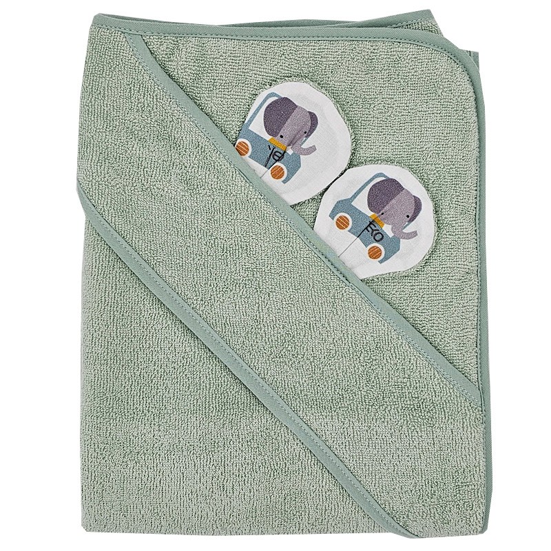 Бамбуковое банное полотенце CARS