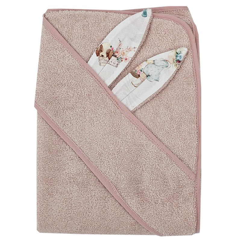 Bademantel aus Baumwolle GIRL Bademantel aus Baumwolle GIRL