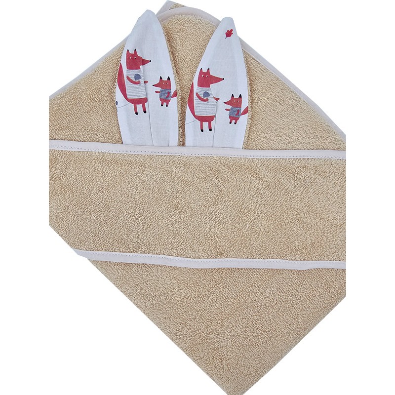 FOX cotton bath robe