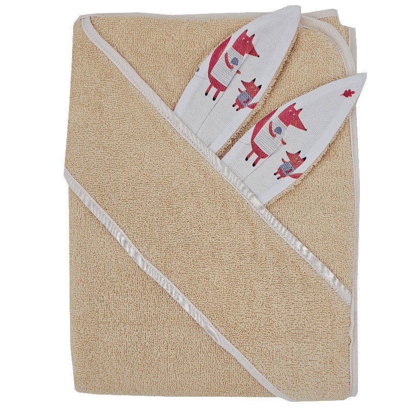 FOX cotton bath robe