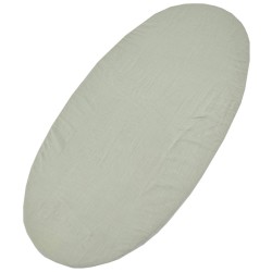 Drap en mousseline avec élastique 40 x 80 cm MINT Drap en mousseline avec élastique 40 x 80 cm MINT