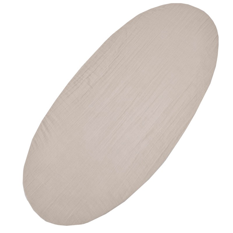 Muslin sheet with elastic band 40 x 80 cm