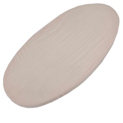 Муслиновый tрикотажный лист с резинкой 40 x 80 cm ROSE PINK Муслиновый tрикотажный лист с резинкой 40 x 80 cm ROSE PINK