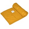 Couverture en coton MUSTARD YELLOW