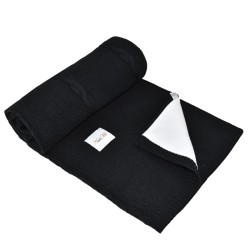 Blanket with cotton lining BLACK