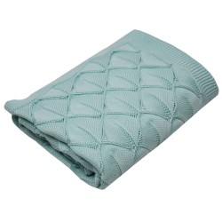 TURQUOISE bamboo blanket