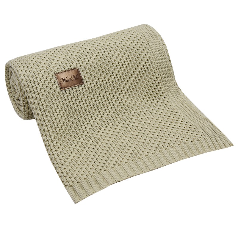 Baumwolldecke BEIGE Baumwolldecke BEIGE